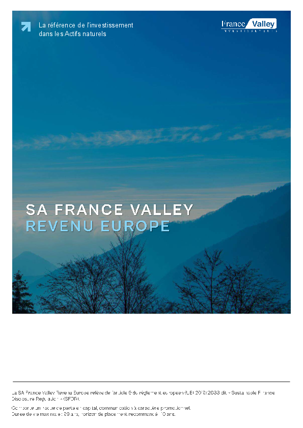 SA France Valley Revenu Europe V (900606534)